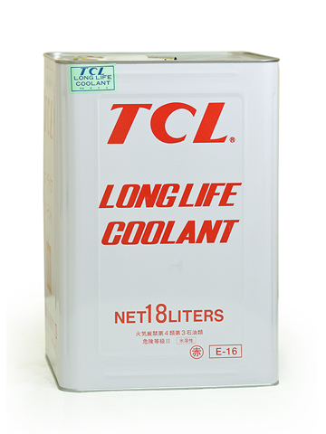 Антифриз LLC концентрированный красный, 18 л - TCL LLC01076