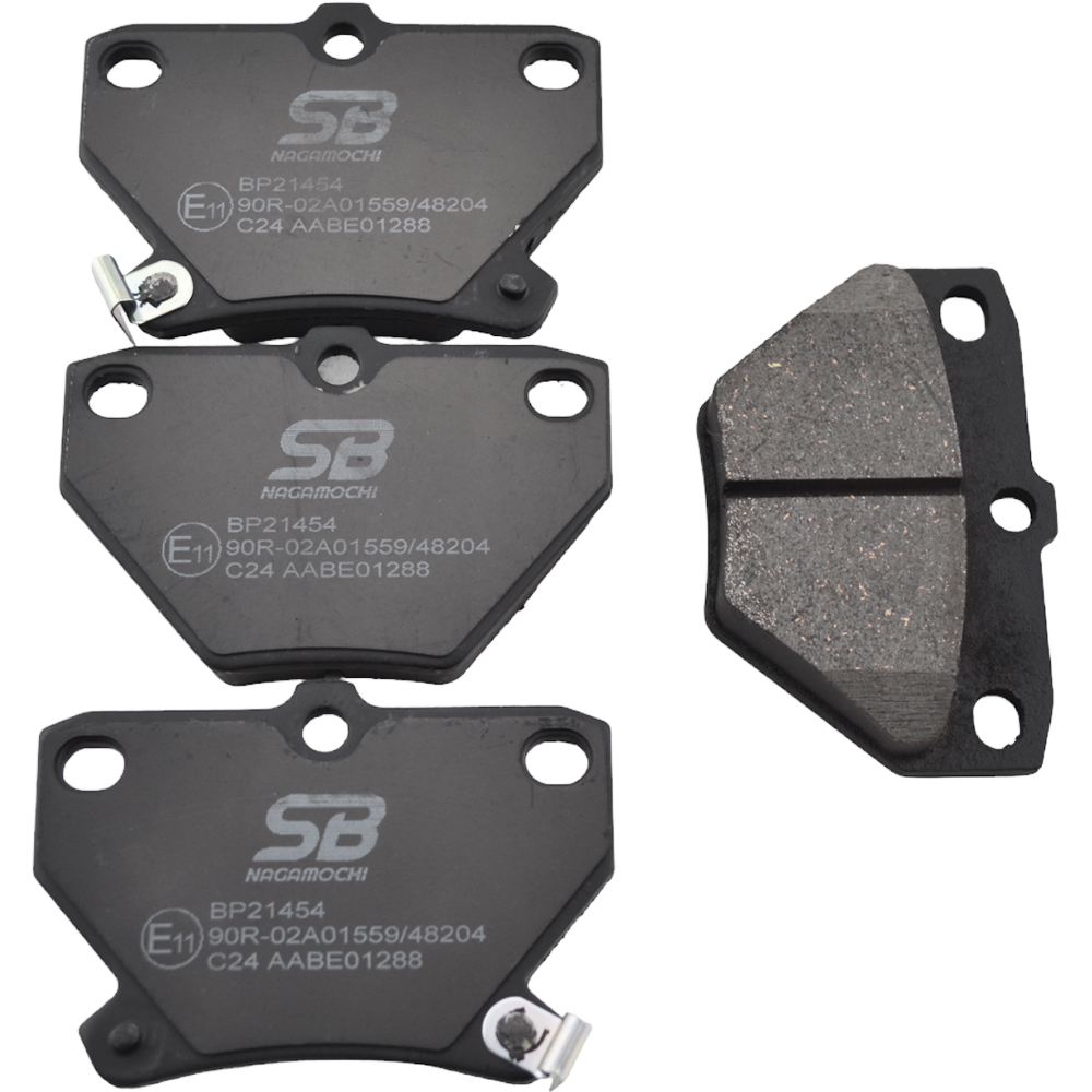 Колодки тормозные дисковые | зад | - SB Nagamochi BP21454