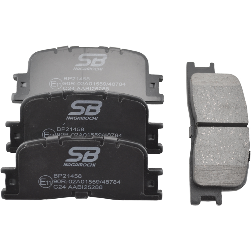 Колодки тормозные дисковые | зад | - SB Nagamochi BP21458