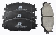 Колодки тормозные дисковые | перед | - SB Nagamochi BP21829