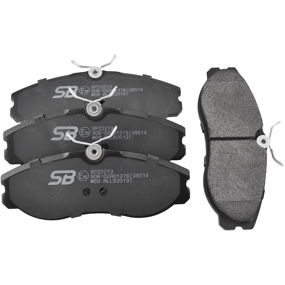 Колодки тормозные дисковые | перед | - SB Nagamochi BP22213