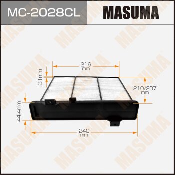 Фильтр салона Угольный - Masuma MC-2028CL