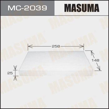 Фильтр салона - Masuma MC-2039