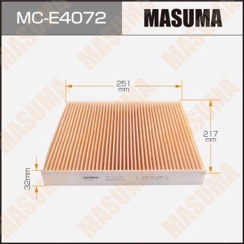 Фильтр салона - Masuma MC-E4072
