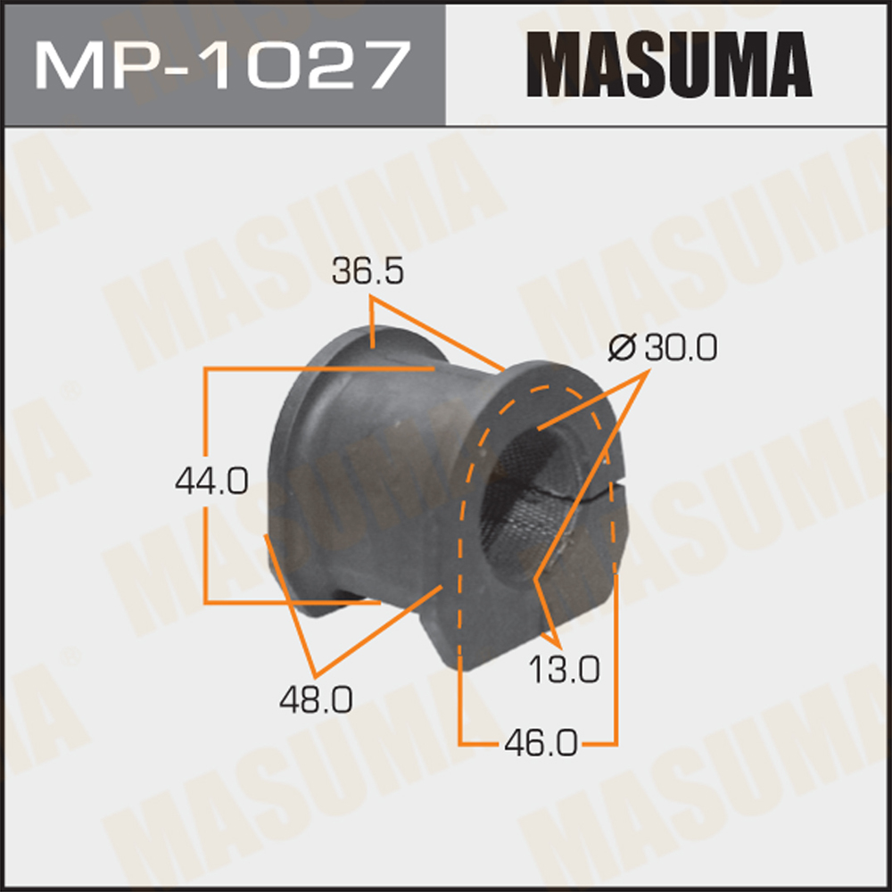 Втулка стабилизатора | перед | - Masuma MP-1027