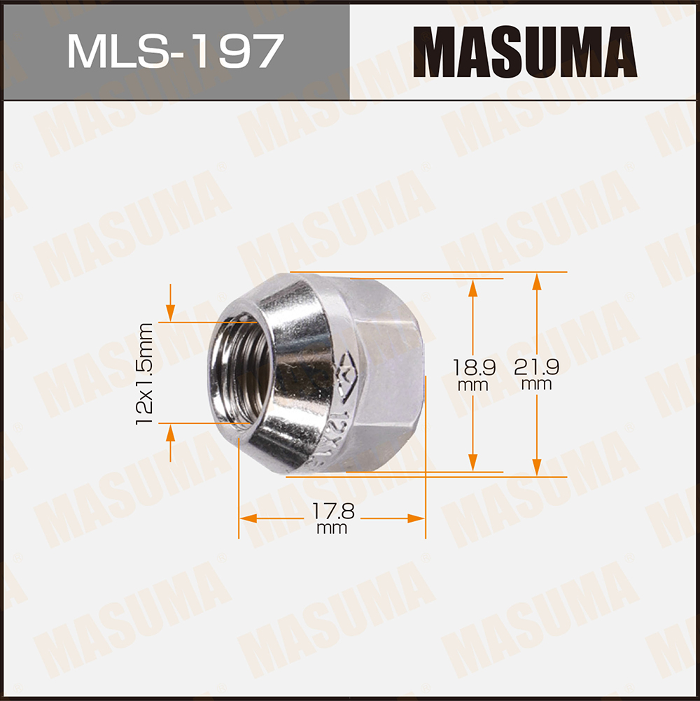 Гайки - Masuma MLS-197