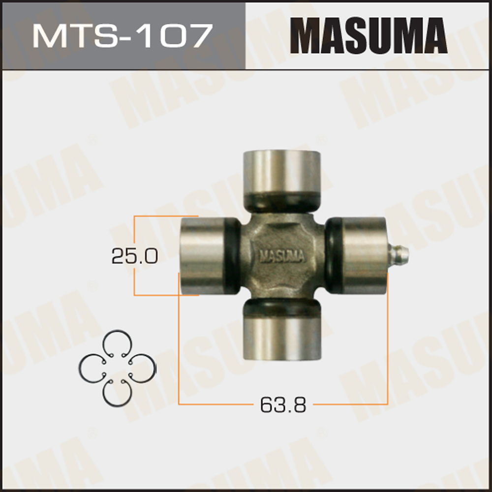 Крестовина карданной передачи - Masuma MTS-107