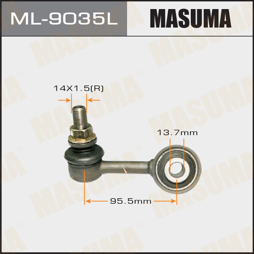 Стойка стабилизатора | лев | - Masuma ML-9035L