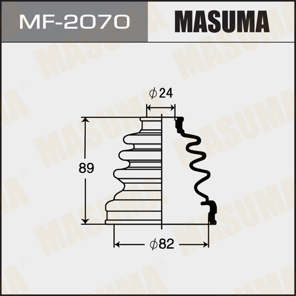 Пыльник ШРУСа - Masuma MF-2070