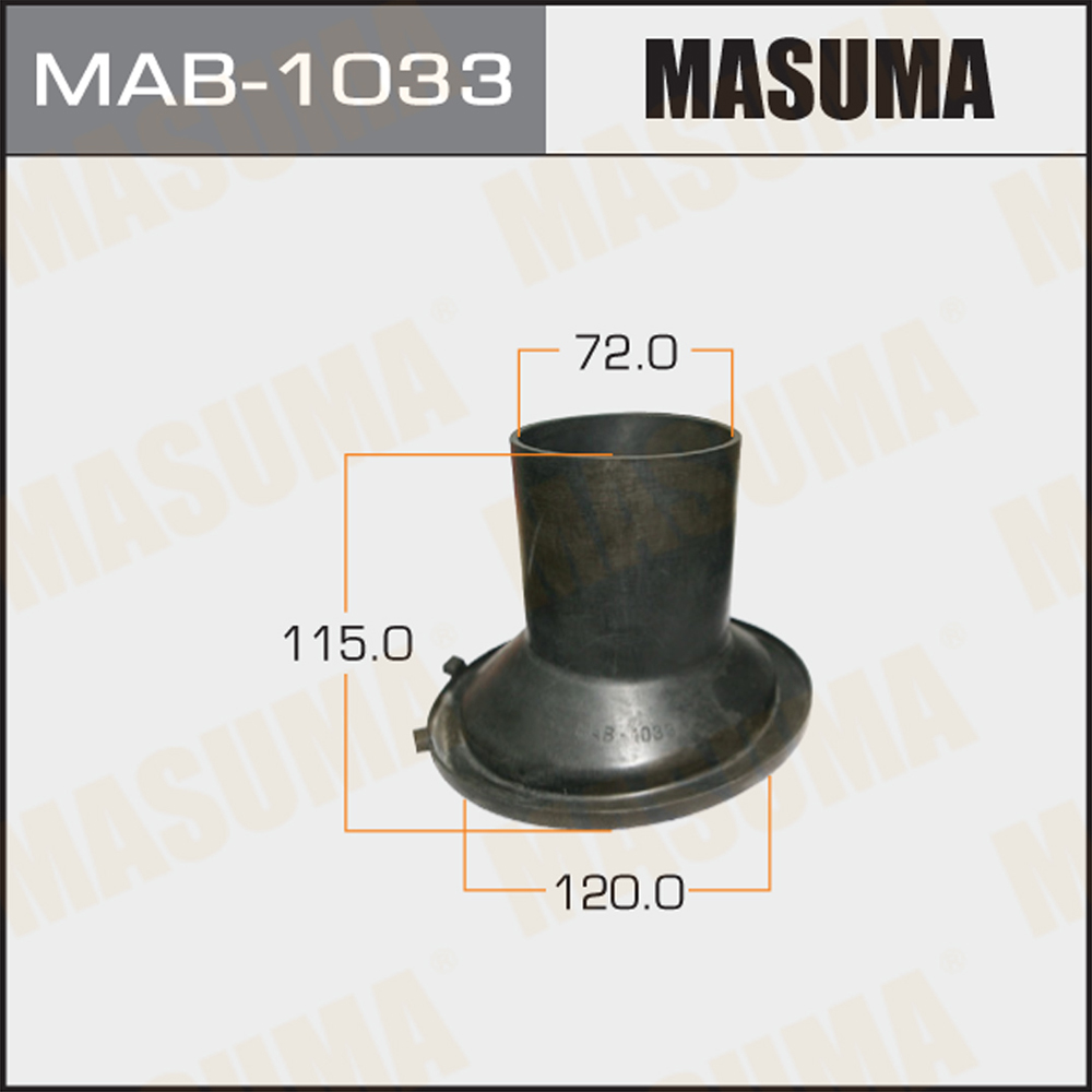 Пыльник амортизатора | перед | - Masuma MAB-1033