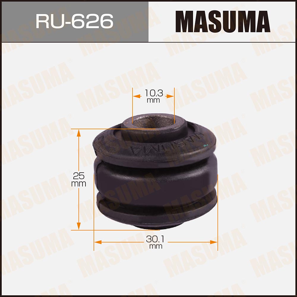 Сайлентблок рычага подвески | зад | - Masuma RU-626