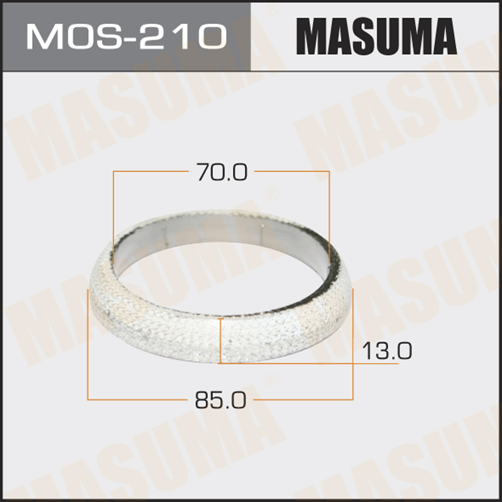 Кольцо монтажное уплотнительное выхлопной системы - Masuma MoS-210