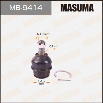 Опора шаровая | перед прав/лев | - Masuma MB-9414