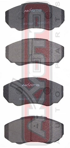 Колодки тормозные дисковые | перед | - Akyoto AKD-0219WK