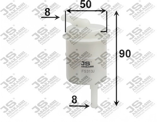 Фильтр топливный - JS Asakashi FS313J