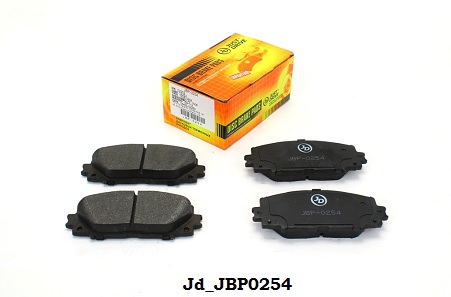 Колодки тормозные, передние d2252 - JD JBP0254