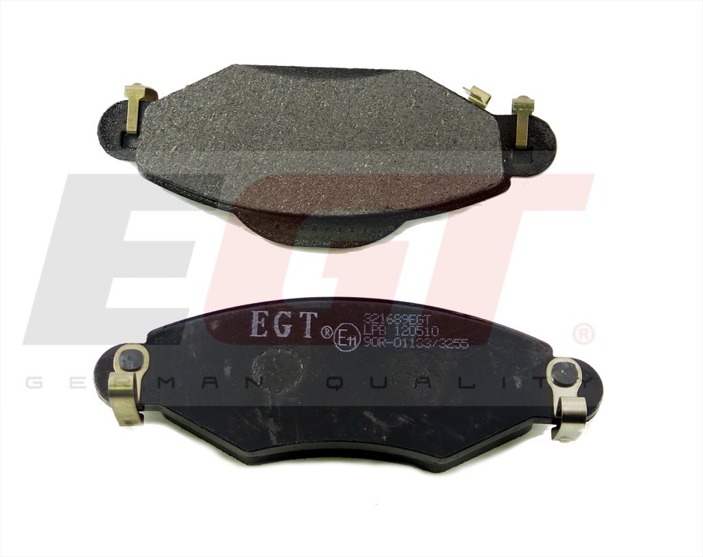 Колодки тормозные дисковые - EGT 321689EGT
