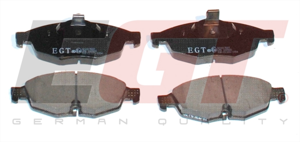 Колодки тормозные дисковые - EGT 321817EGT