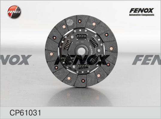 Диск сцепления - Fenox CP61031