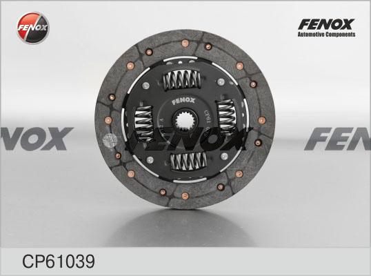 Диск сцепления - Fenox CP61039