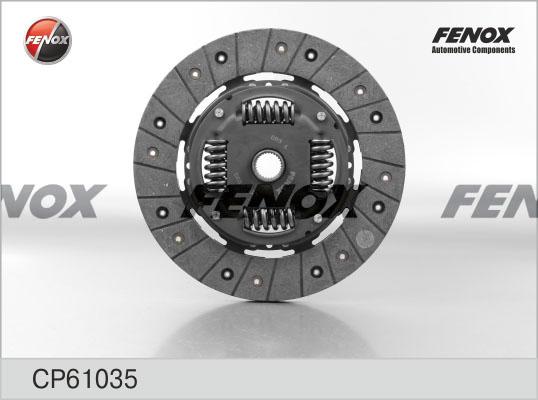 Диск сцепления - Fenox CP61035