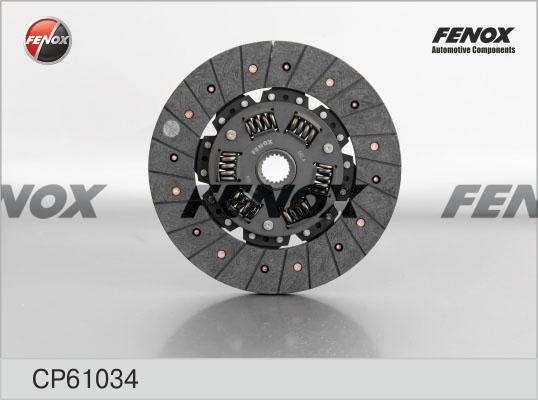 Диск сцепления - Fenox CP61034