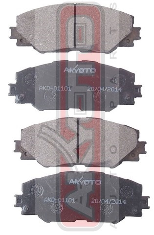 Колодки тормозные дисковые передние - Akyoto AKD-01101