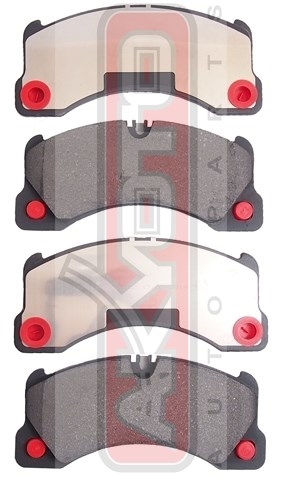 Колодки тормозные дисковые передние - Akyoto AKD-23102