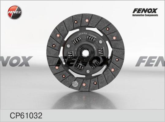 Диск сцепления - Fenox CP61032