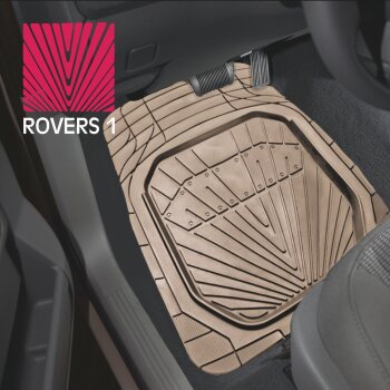 Коврики а/м CarFort Rovers 1, резина, к-т 4шт. beige (1/4) - CarFort RS0130