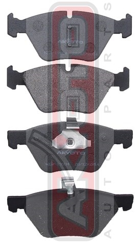 Колодки тормозные дисковые передние - Akyoto AKD-19104