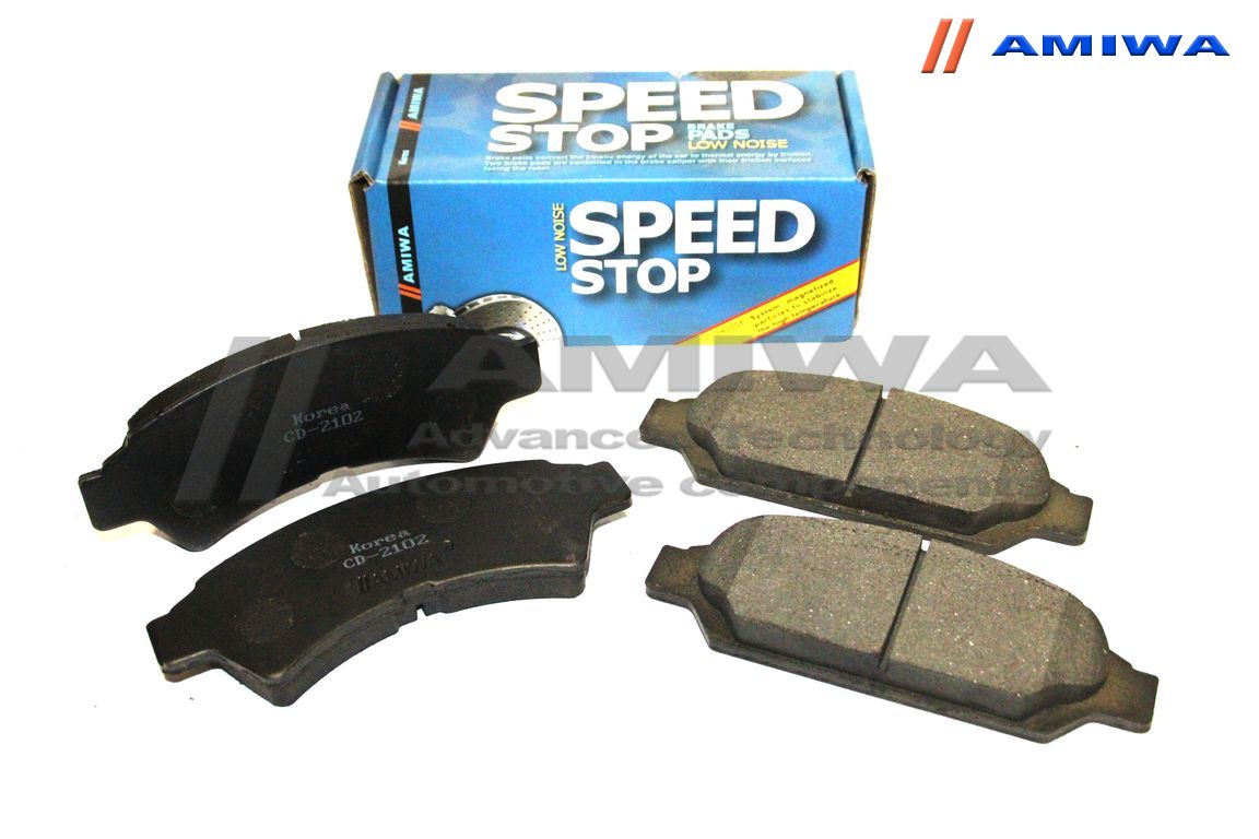 Колодки тормозные дисковые передние - Amiwa CD2102