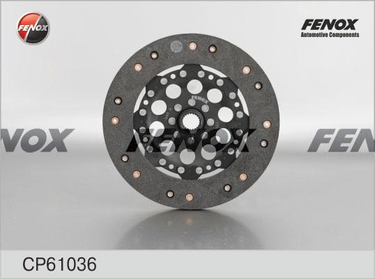 Диск сцепления - Fenox CP61036