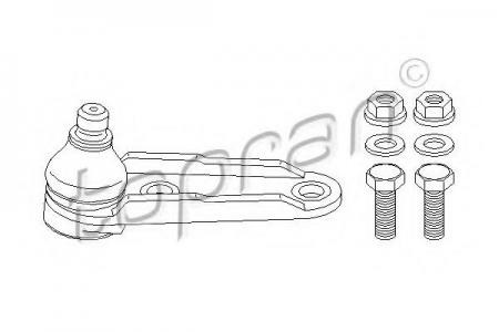700 317 =hp= 7701469464 renault Megane Scenic 97-99 Fr шаровая | перед лев | - Hans Pries 700317586
