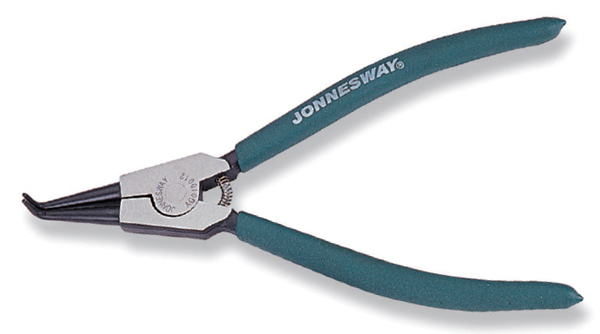 Щипцы для стопорных колец разжим загнутый 7 - JONNESWAY AG010011
