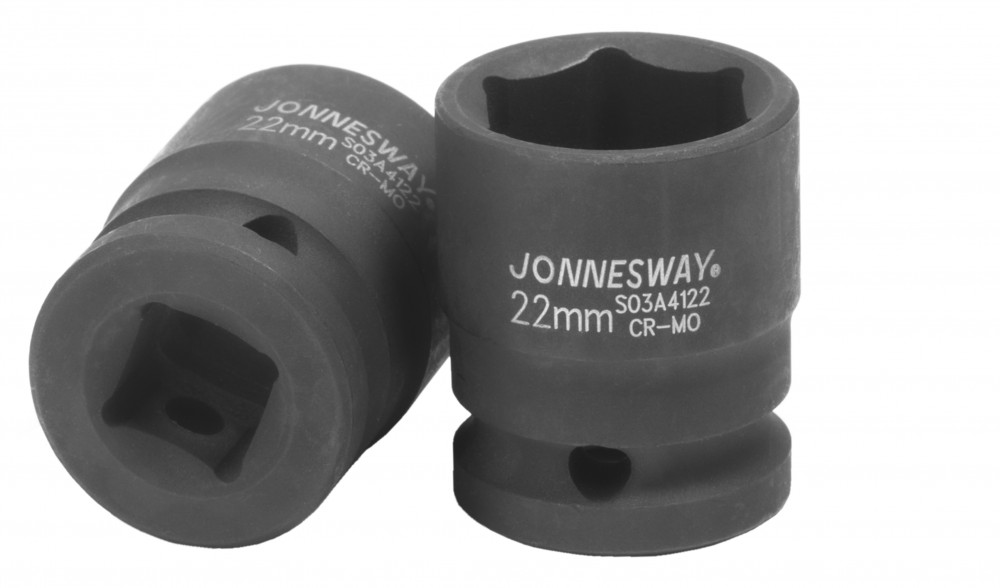 Торцевая головка ударная 12 DR, 22мм - JONNESWAY S03A4122