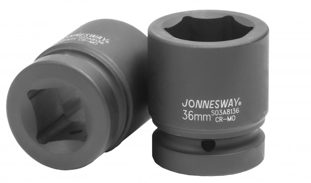 Головка торцевая ударная 1 DR, 36 мм - JONNESWAY S03A8136