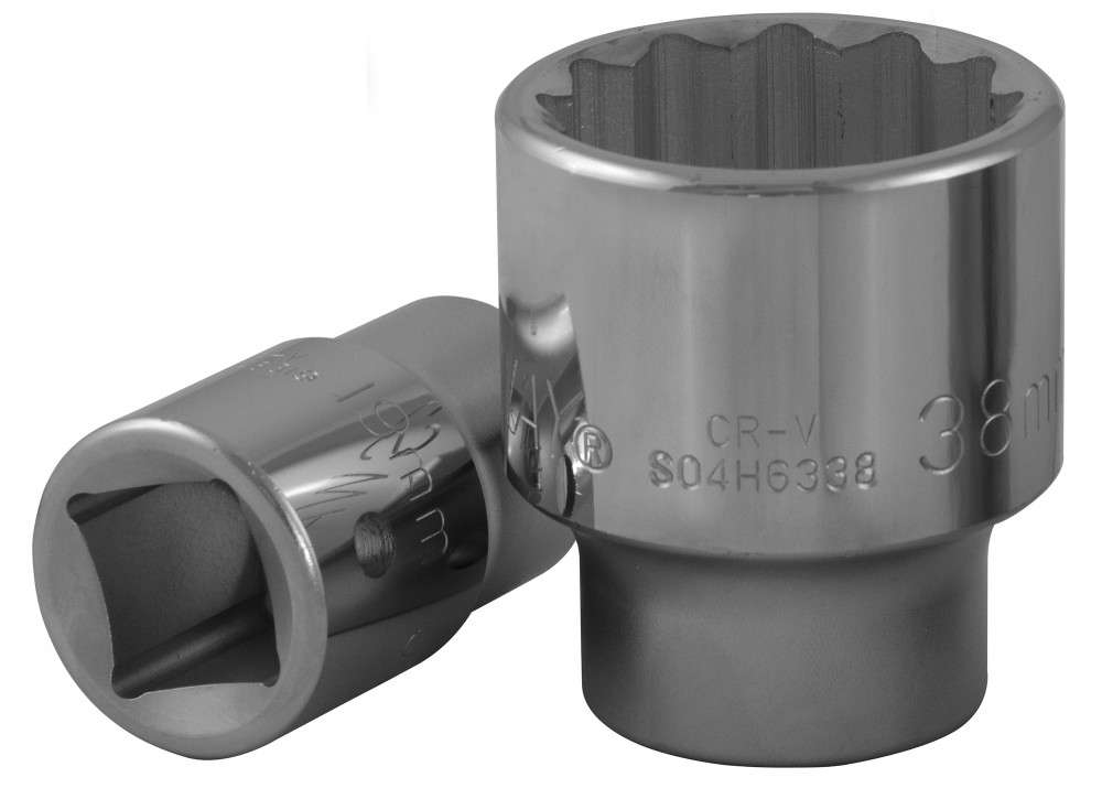 Головка торцевая 34 DR 12-гранная 24 мм. - JONNESWAY S04H6324
