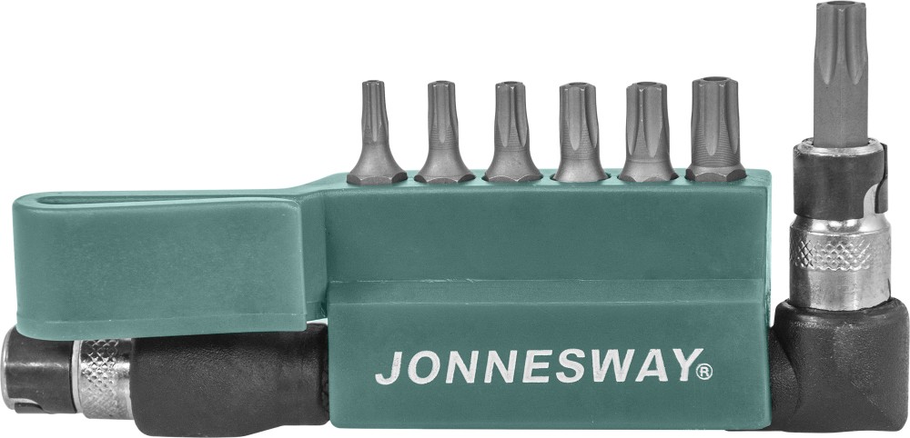 Биты 1/4 8пр звездочки спец torx-tamperproof t10-40 - JONNESWAY S08H2ST8S