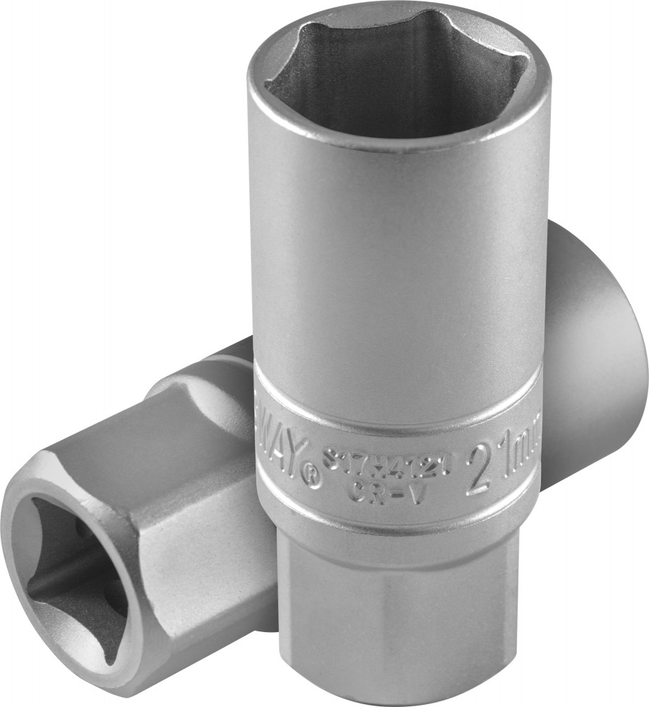 Торцевая головка свечная 12 DR 21 мм - JONNESWAY S17H4121