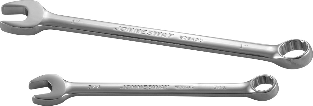 Ключ комбинированный 1-116 зеркальная полировка - JONNESWAY W26427