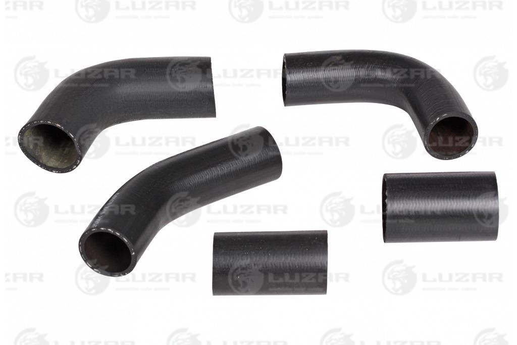 Кмпл патрубков охл. (5шт.) для а/м ГАЗ 3302 ГАЗель (402) - Luzar LPK 0302