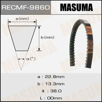 Ремень клиновый - Masuma 9860