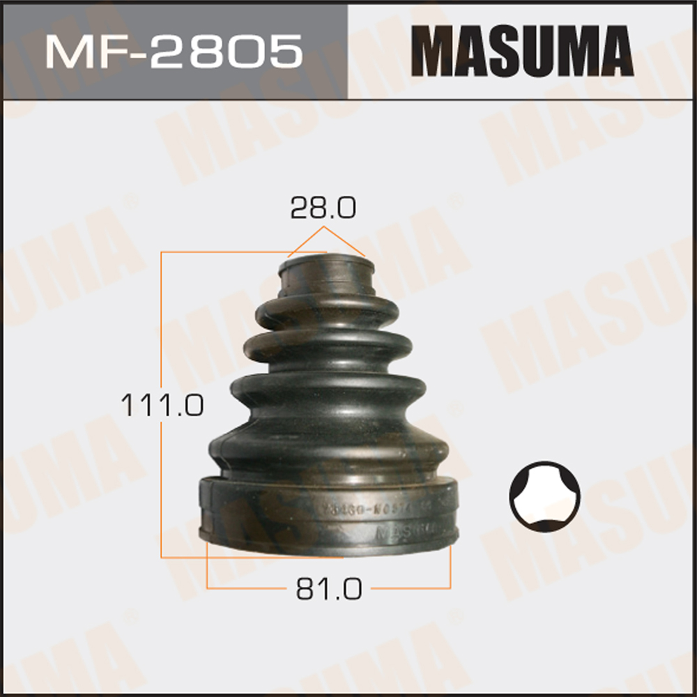 Пыльник ШРУСа - Masuma MF2805