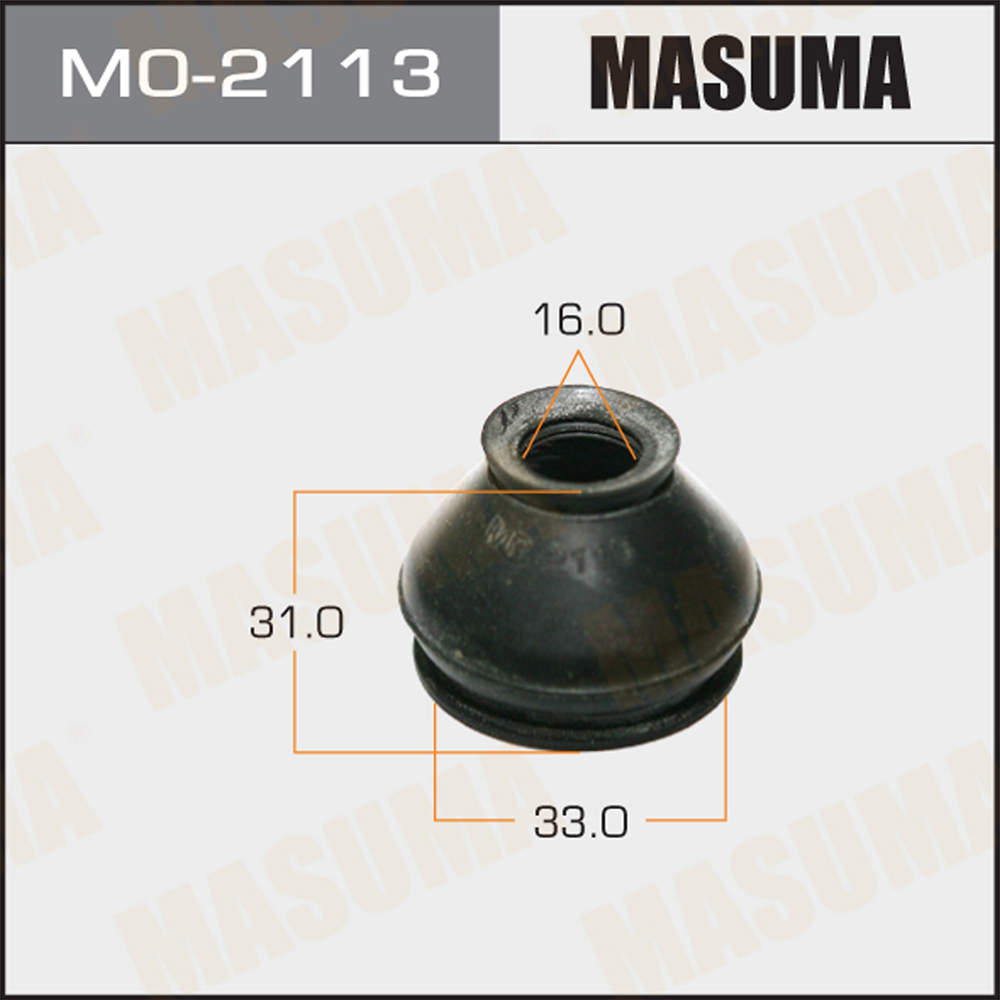 Пыльник шаровой опоры 16x33x31 - Masuma MO2113