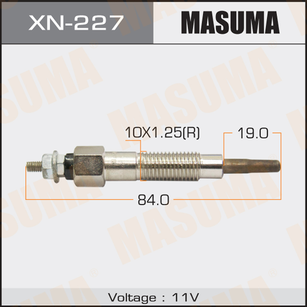 Свеча накаливания - Masuma XN227