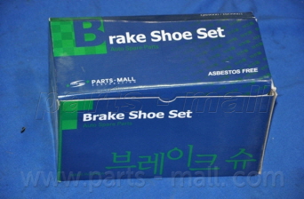 Колодки тормозные барабанные | зад | - PARTS-MALL plb003