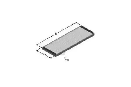 Фильтр салона стандарт - Tecneco CK5366