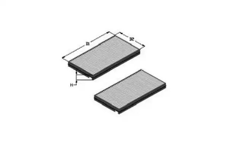 Фильтр салона стандарт - Tecneco CK89122