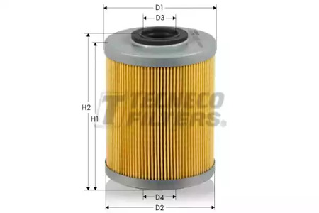 Фильтр топливный - Tecneco GS0487E